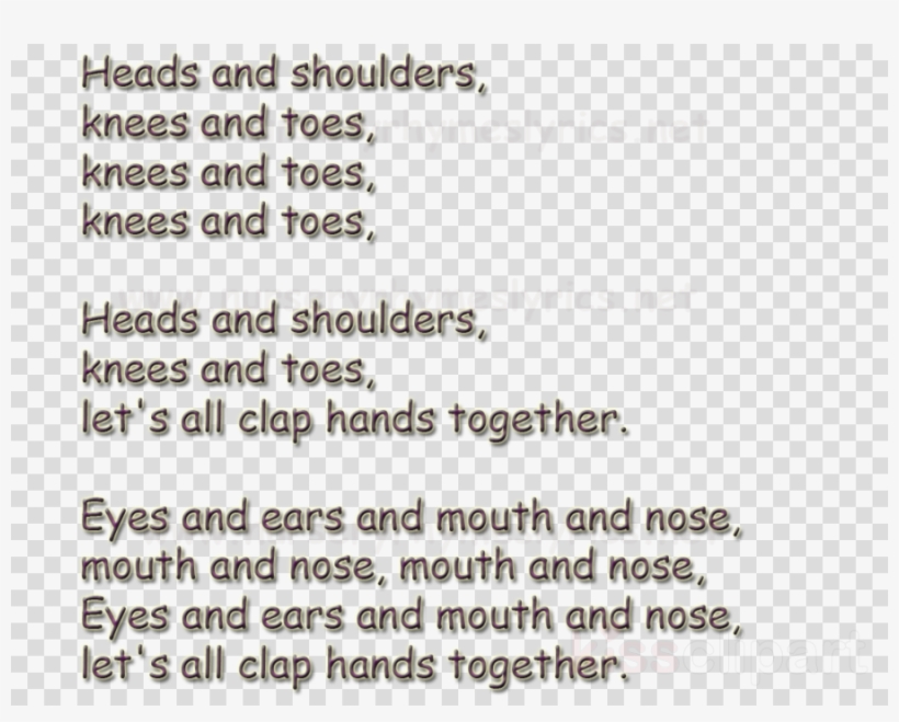 Obama Bumper Car Clipart Car Document Line - Head And Shoulders Rhyme Lyrics, transparent png download