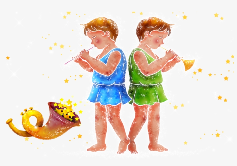 Graphic Freeuse Library Constellation Vector Person - Gemini, transparent png download