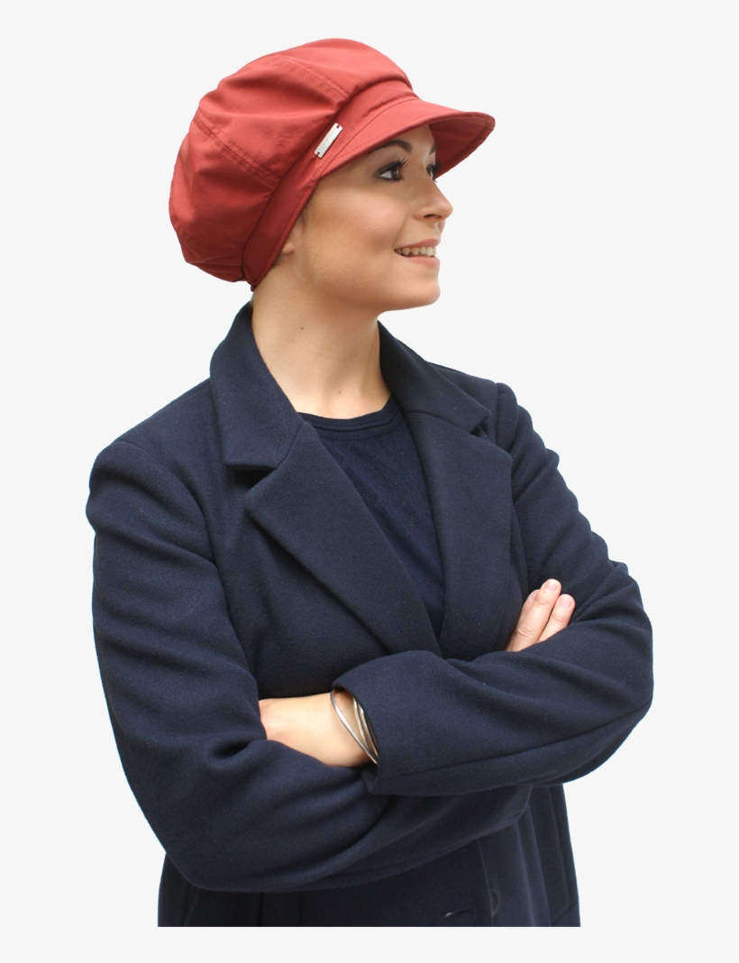 Rust Shower Proof Chemo Cap - Cap, transparent png download