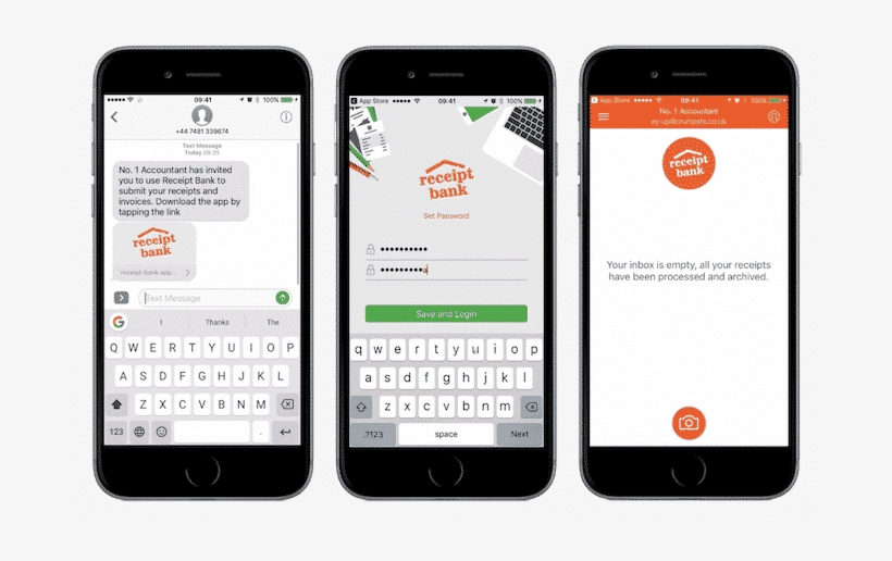 Sms Send Blog - Receipt Bank Sms Invite, transparent png download