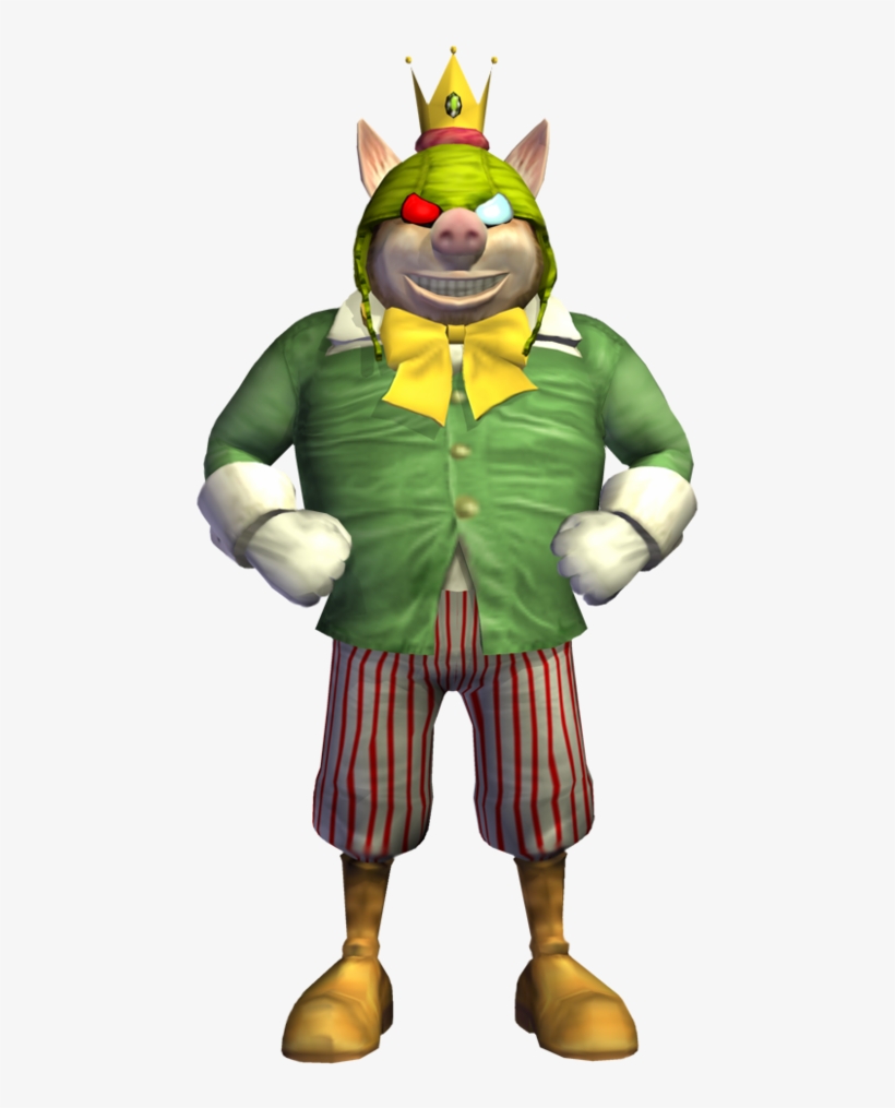 Benito - Blinx The Time Sweeper Pig, transparent png download