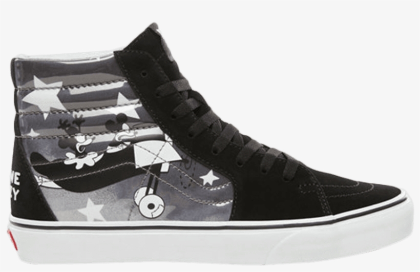 Vans X Disney Sk8 Hi, transparent png download