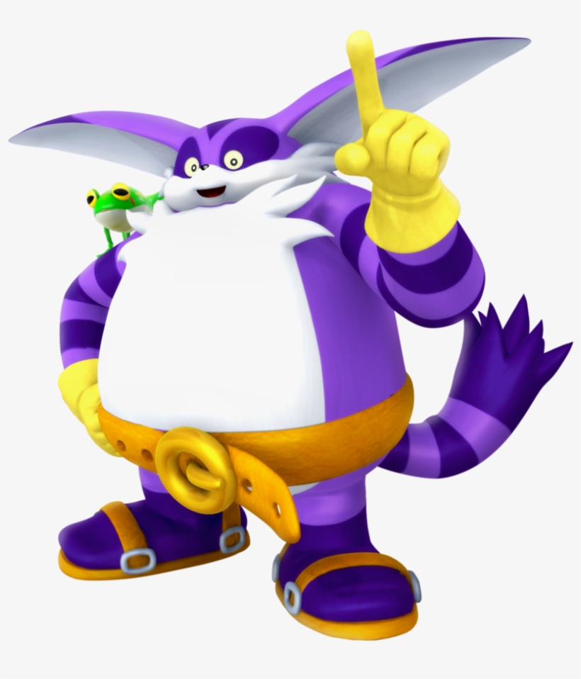 Legacy Big The Cat And Froggy By Nibroc Rock-db1iwq9 - Big The Cat Team Sonic Racing, transparent png download