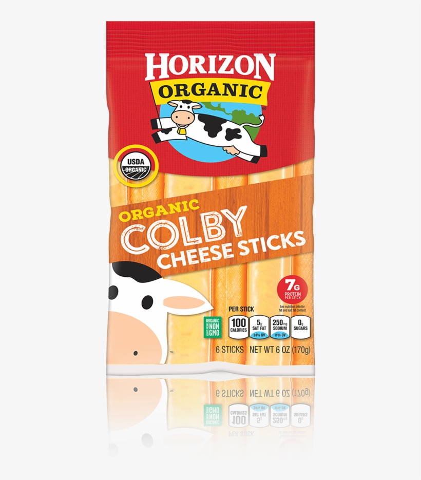 Colby Cheese Sticks - Horizon Organic Colby Cheese Sticks, transparent png download