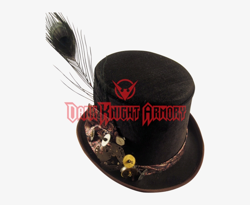 Mens Tall Steampunk Top Hat - Steampunk, transparent png download