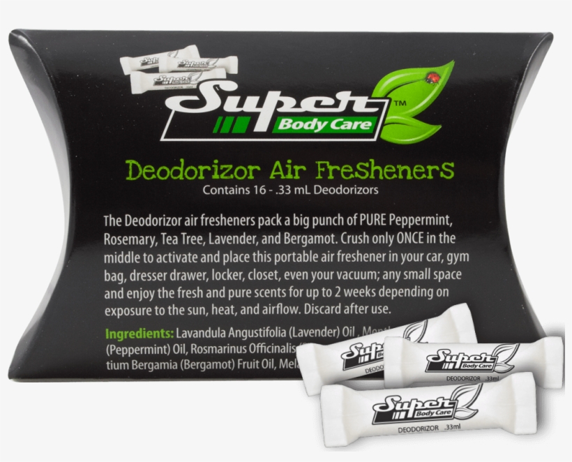 Deodorizor Air Freshener 16-pack - Super Body Care Shower Gel, Shampoo, & Hand Soap, transparent png download