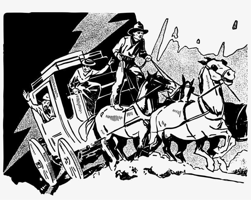 This Free Icons Png Design Of Wild Stagecoach, transparent png download