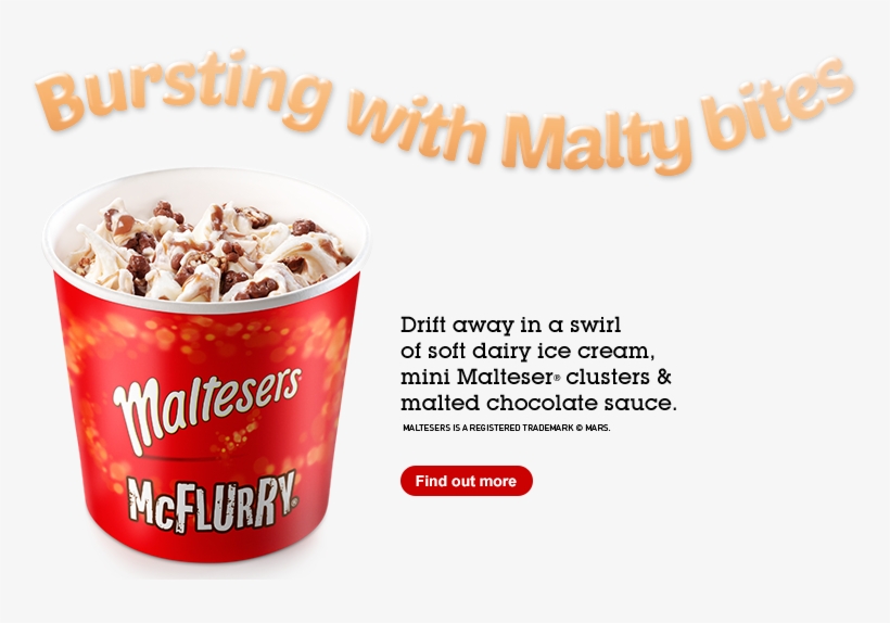Mcdonalds Malteser Mcflurry Release, transparent png download