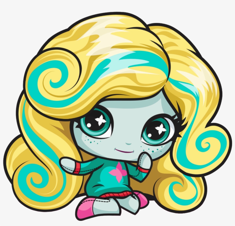 Artworks/png Artworks/png En Hd De Cleo De Nile, Lagoona - Monster High Minis Lagoona Blue, transparent png download