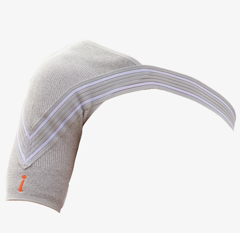 Shoulder Brace - Incrediwear Shoulder Brace (updated 2017) (gray) (xl), transparent png download