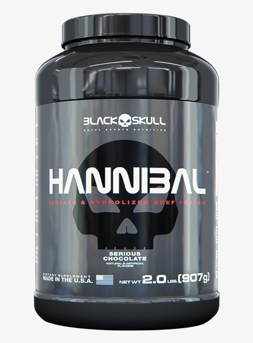 Imagem 1 - Carregando - - Whey 4hd Black Skull, transparent png download