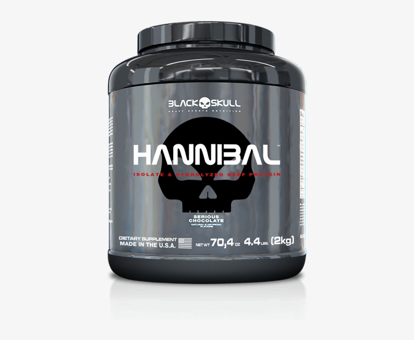 Ampliar - Black Skull Usa Hannibal - 2lbs Serious Chocolate, transparent png download