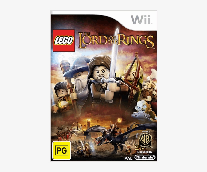 1 Of - Lego Lord Of The Rings Wii, transparent png download