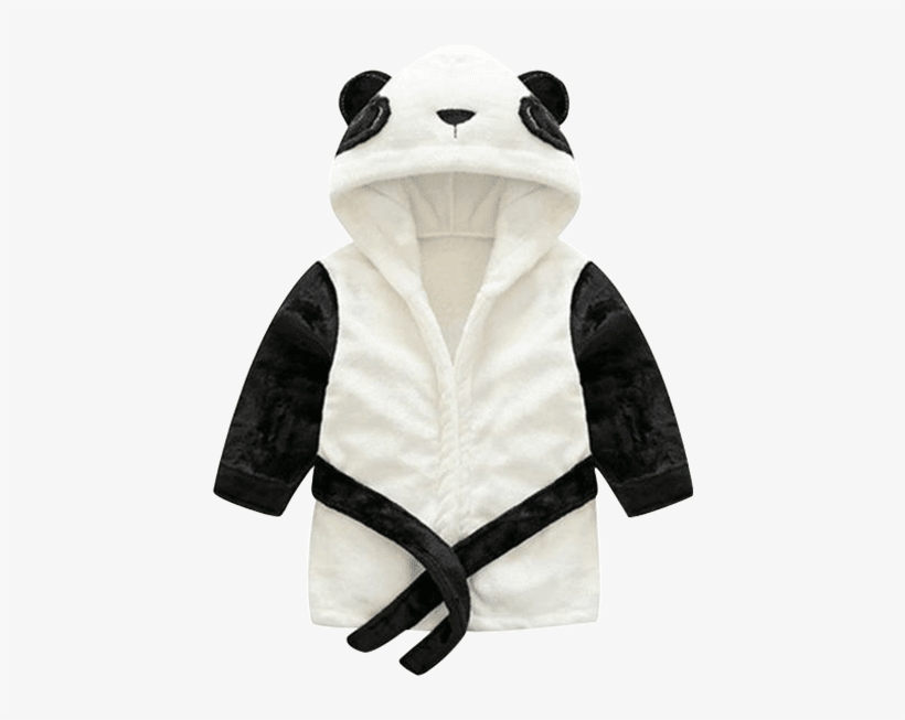 Petite Bello Bathrobe 2t Baby Panda Bathrobe - Panda Pyjama For Girls, transparent png download