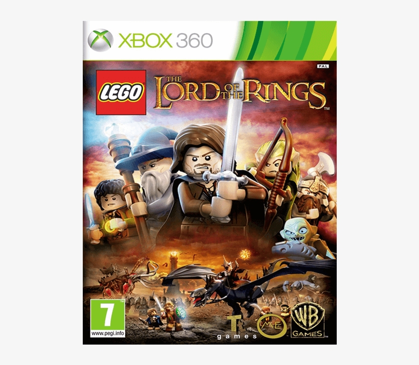 Lego Lord Of The Ring - Lego Lord Of The Rings (xbox-360), transparent png download