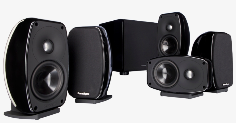 1 Home Theatre Speaker Package - Paradigm Cinema 100 Ct, transparent png download