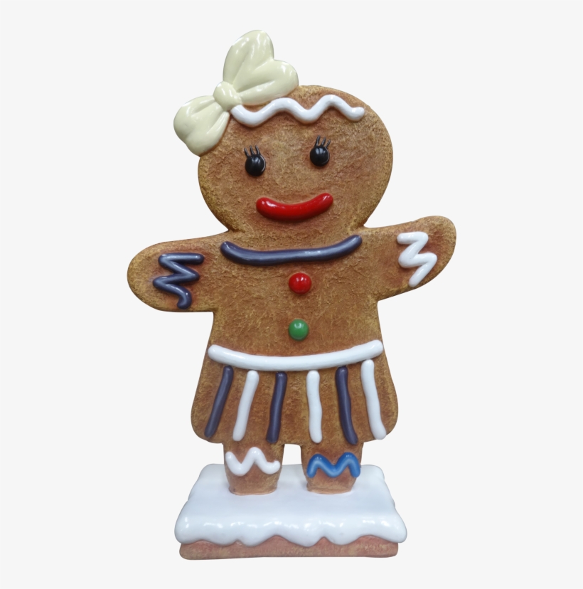 Mini Gingerbread Girl - Gingerbread, transparent png download