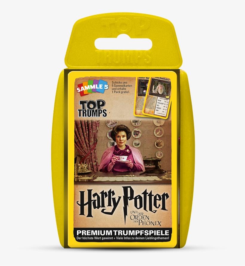 Top Trumps Harry Potter Und Der Orden Des Phönix - Harry Potter, transparent png download