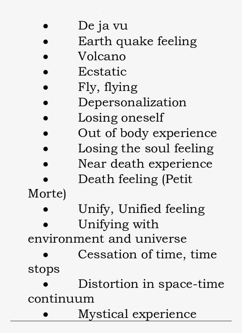 Some Striking Patterns Of Altered States Of Consciousness, transparent png download