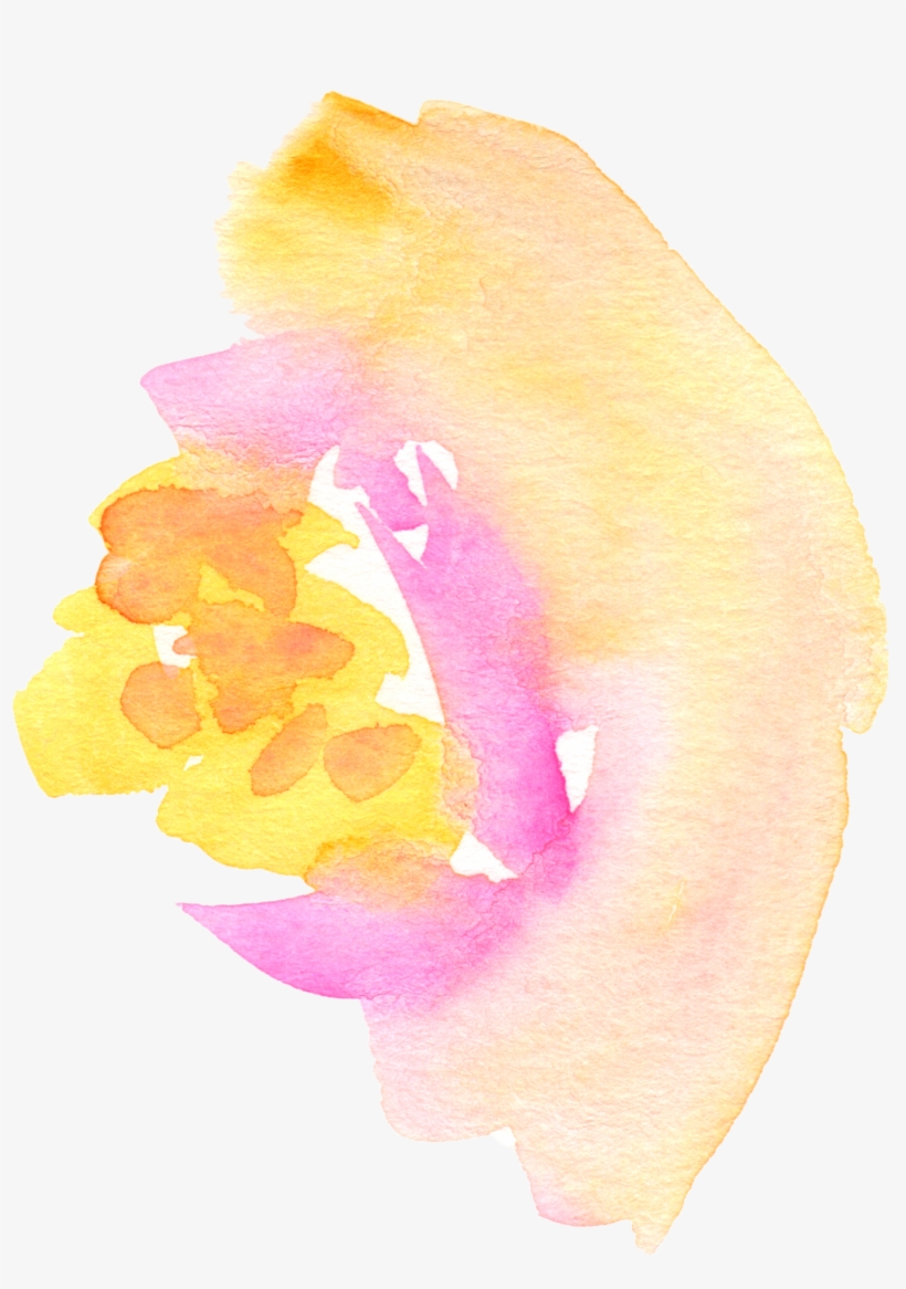 Free Fall Watercolor Floral Clip Art So Pretty - Watercolor Painting, transparent png download