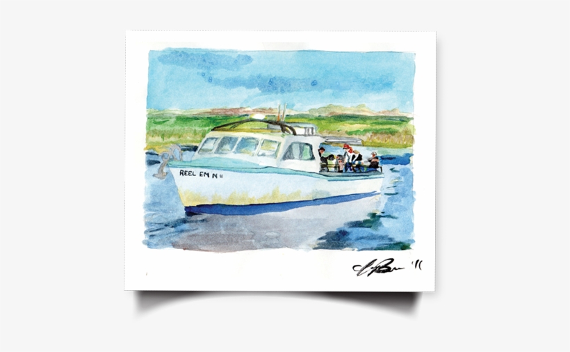Take A Trip On Captain Derek's Dolphin Magic Boat - Picnic Boat, transparent png download