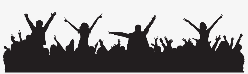 Dance Party Silhouette Transparent, transparent png download