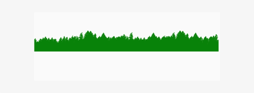 Banner Free Green Treeline Over White Clip Art At - Geografia, Paisagem E Riscos: Livro De Homenagem Ao, transparent png download