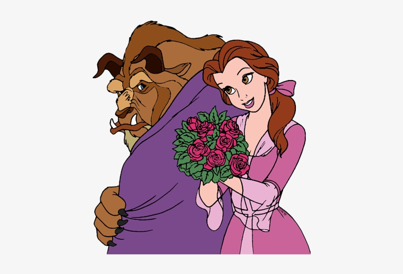 Belle, Beast - Belle And Beast, transparent png download