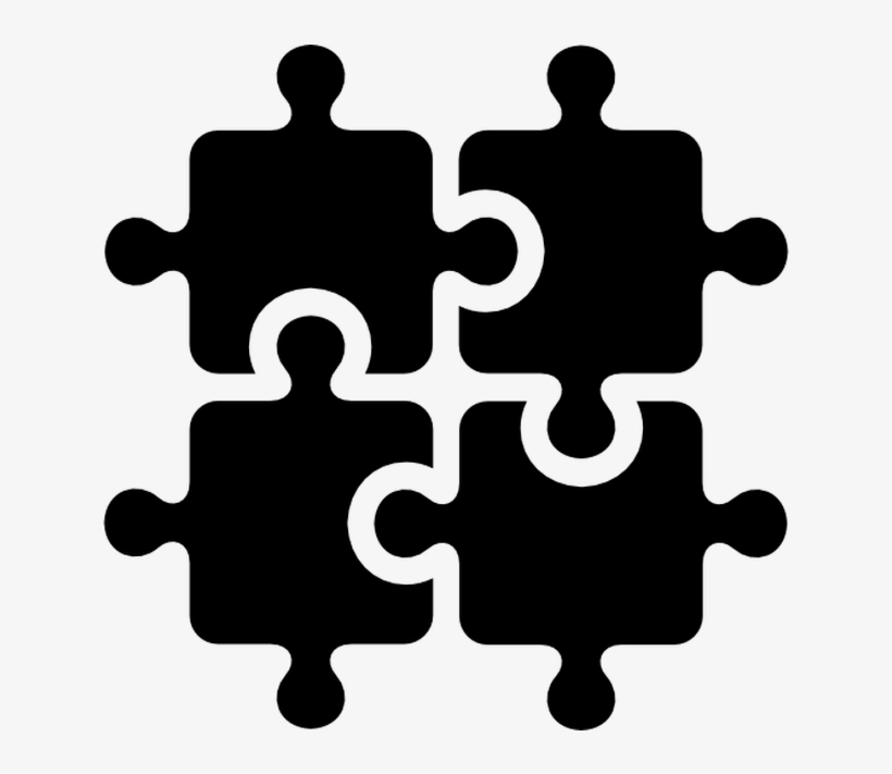 Picture Library Library Free Vector Icon Designed By - Puzzle Icon Vector, transparent png download