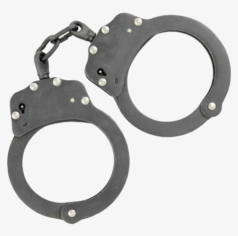 507px-handcuff - Handcuff Png, transparent png download