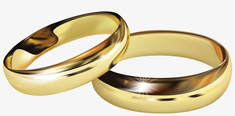 Wedding Rings Png, transparent png download