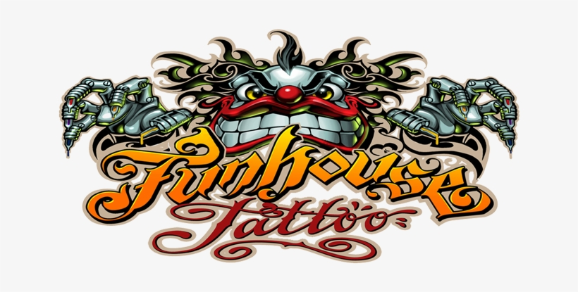 Funhouse Hm-sldr Logo - Funhouse Tattoo, transparent png download