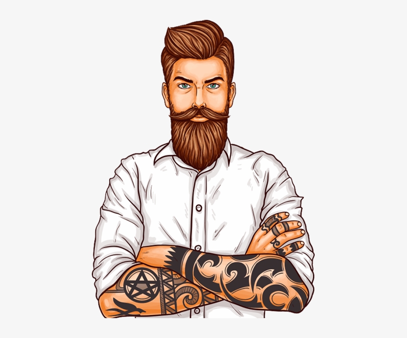 Tatjack - Beard, transparent png download