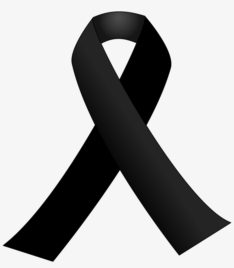 This Free Icons Png Design Of Black Ribbon, transparent png download