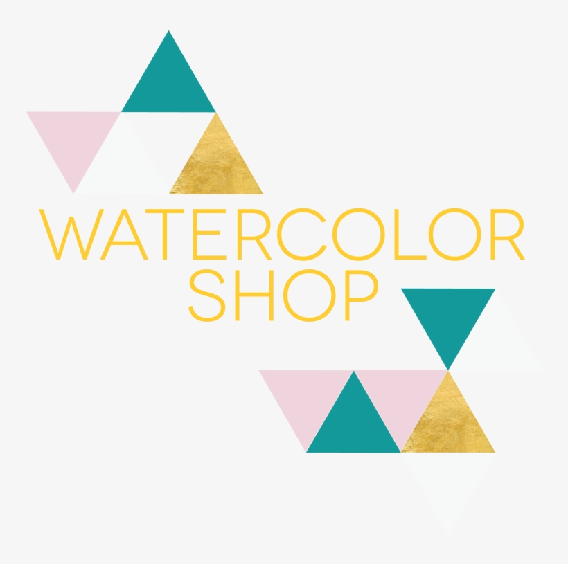 Watercolor Gallery - Triangle, transparent png download