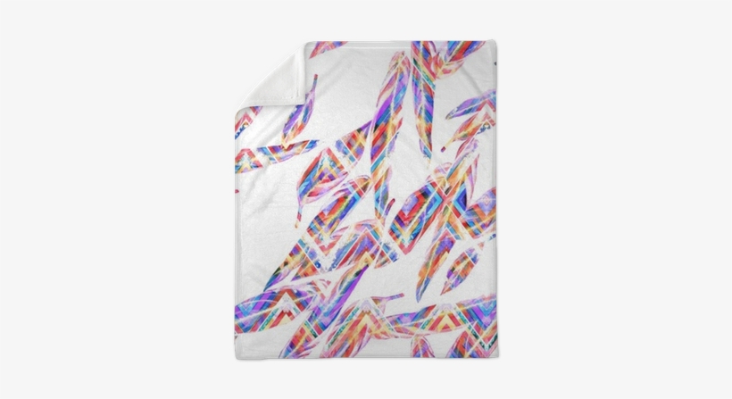 Colorful Watercolor Leaves Of Exotic Calathea Whitestar - Watercolor Painting, transparent png download