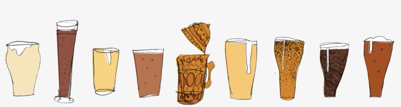 Bushwick Brewing Tour - Drawn Beer Transparent, transparent png download