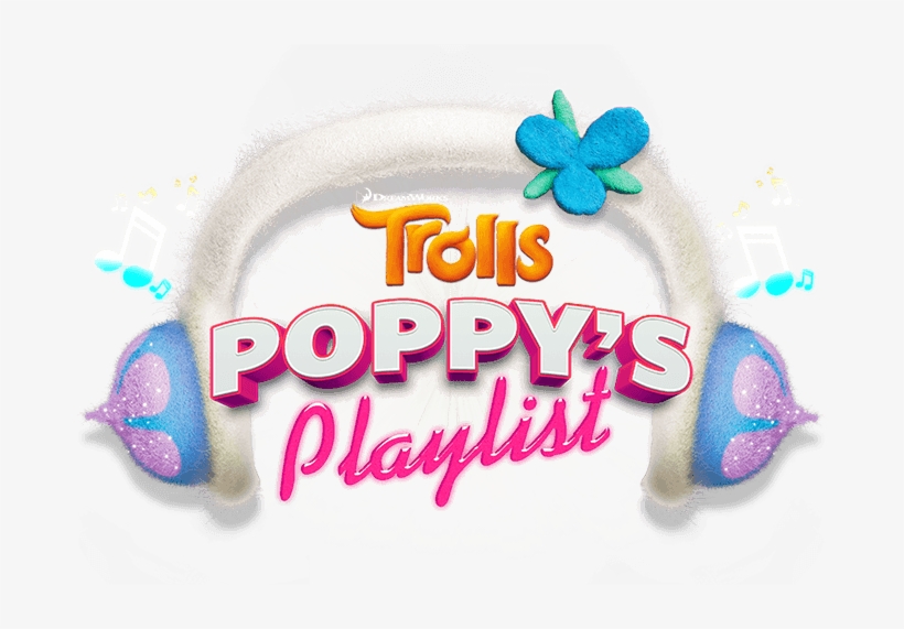 Poppy's Playlist - Dreamworks Trolls: Poppy And The Mane Mania [book], transparent png download