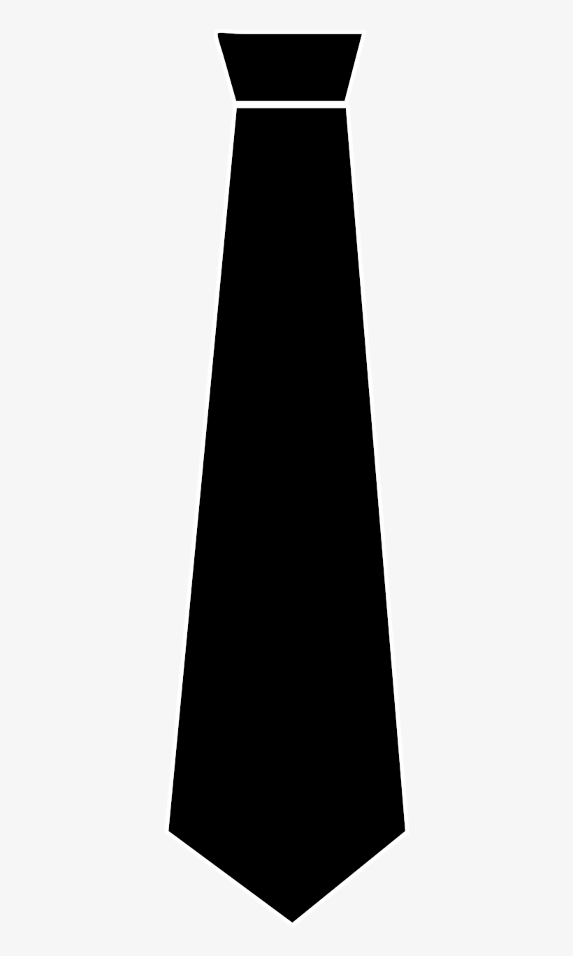 Tie Png Transparent Image - Monochrome, transparent png download