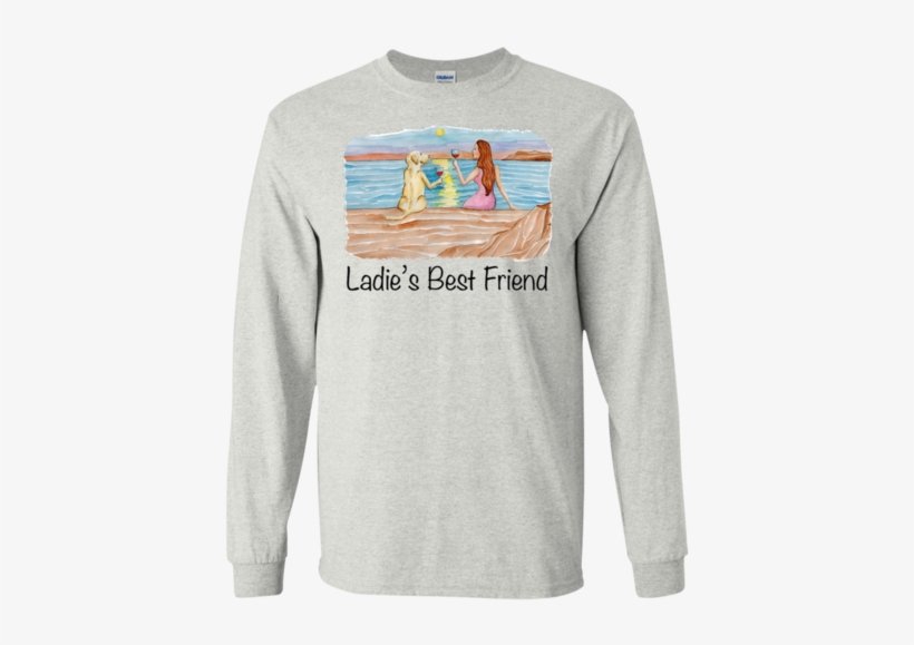 Ladie's Best Friend Watercolor T-shirt - Religion Is Like A Dick. It's Ok Irt, transparent png download