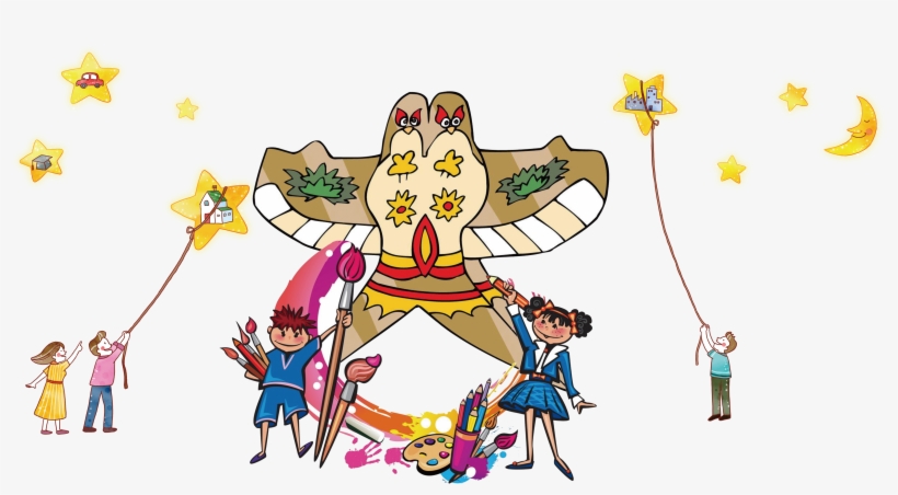 Black And White Stock Child Watercolor Painting Cartoon - Blank Drawing Book Kids: 8.5 X 11, 120 Unlined Blank, transparent png download