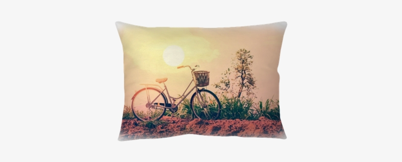 Watercolor Painting Of A Beautiful Vintage Bicycle - Imagenes De Paisaje Con Bicicleta Con Filtro Antiguo, transparent png download
