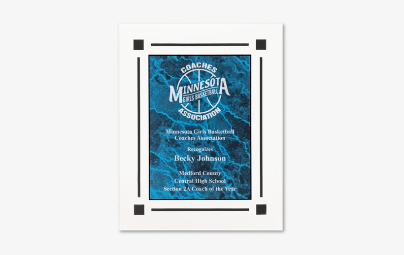 Cpq - Clear Border Acrylic Award Plaques, transparent png download