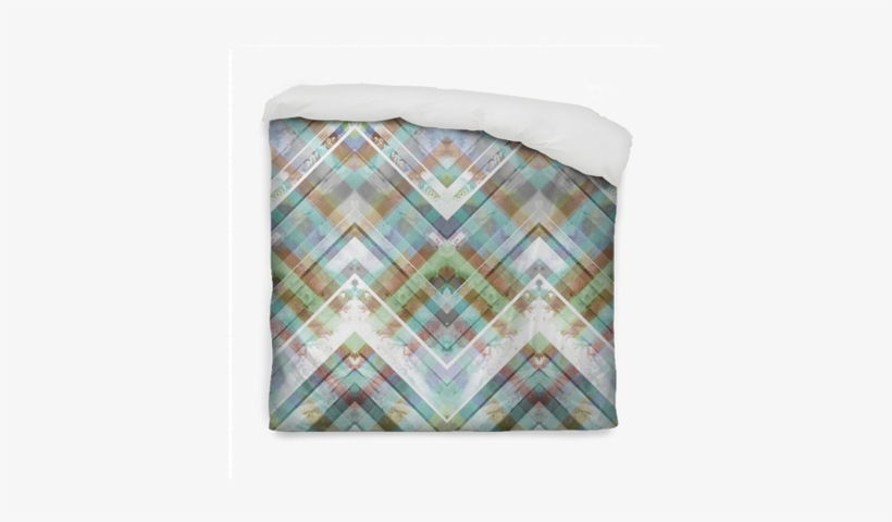Zigzag Stripes, Diagonal Lines And Diamonds, Batik - Watercolor Painting, transparent png download