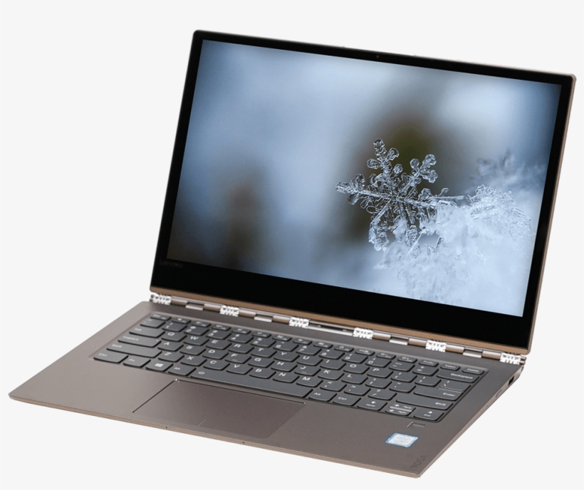 Lenovo Yoga Laptop - Schnee-flocken-weihnachtskarte Karte, transparent png download