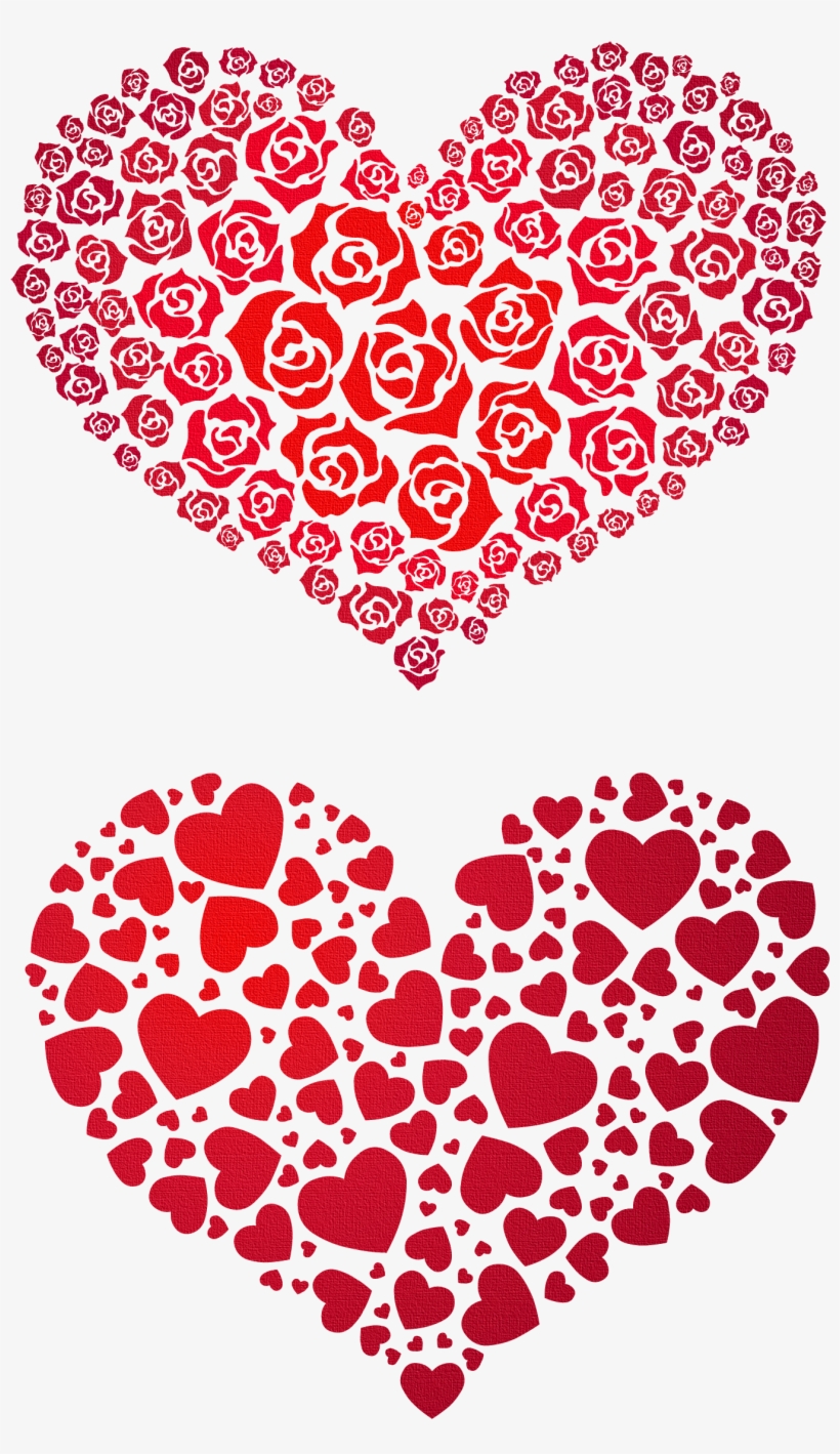 Valentine Hearts Png Clipart, transparent png download