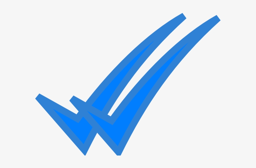 Small - Double Check Whatsapp Png, transparent png download