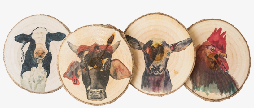 Watercolor Animals - Pottery, transparent png download