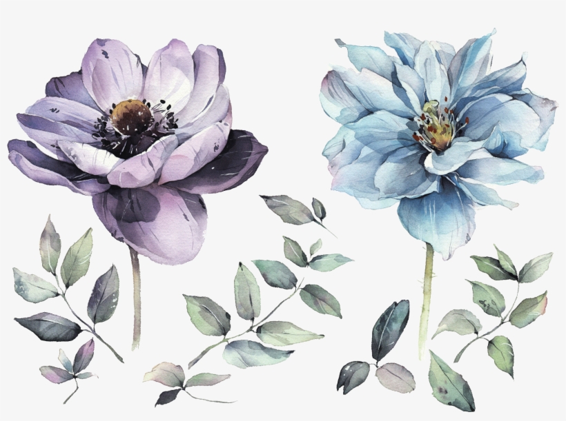 Summer Flowers - Flower Тату Цветов Png, transparent png download