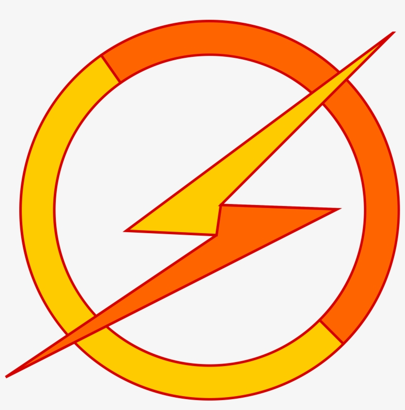 This Free Icons Png Design Of Bicolor Lightning Bolt, transparent png download